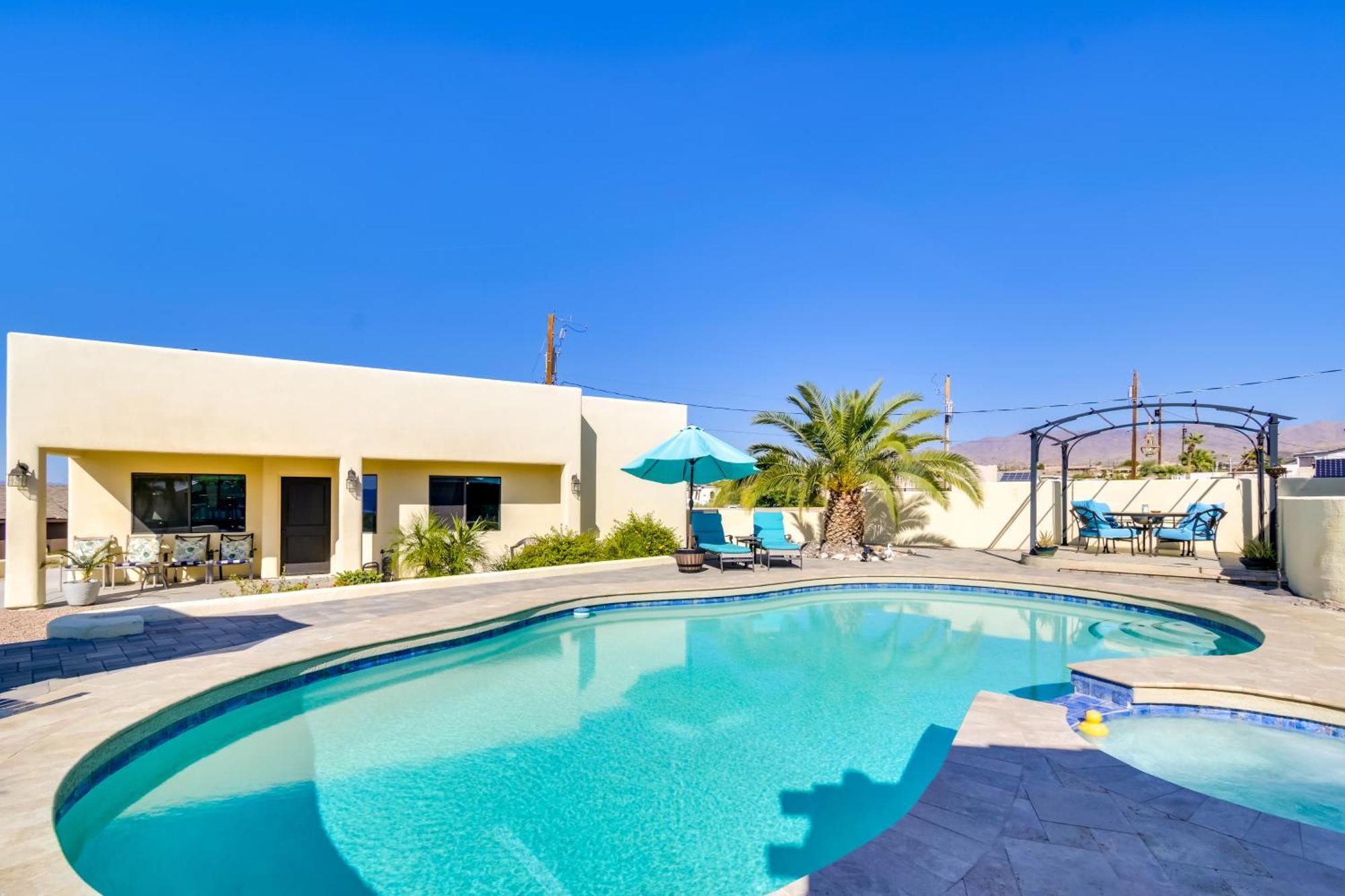 Bright Cottage With Pool And Spa - 5 Mi To Lake Havasu Лейк-Хавасу-Сити Экстерьер фото